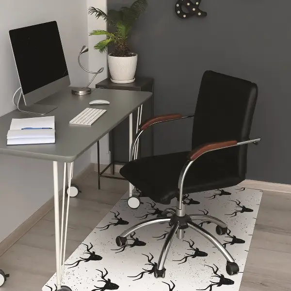 Tapis bureau Tête de cerf