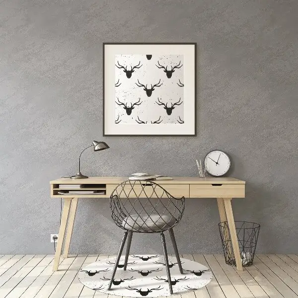 Tapis bureau Tête de cerf