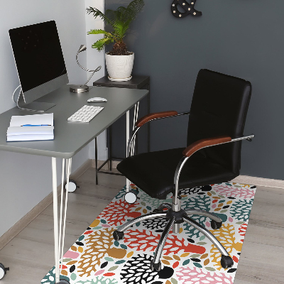 Tapis bureau Doodle des arbres