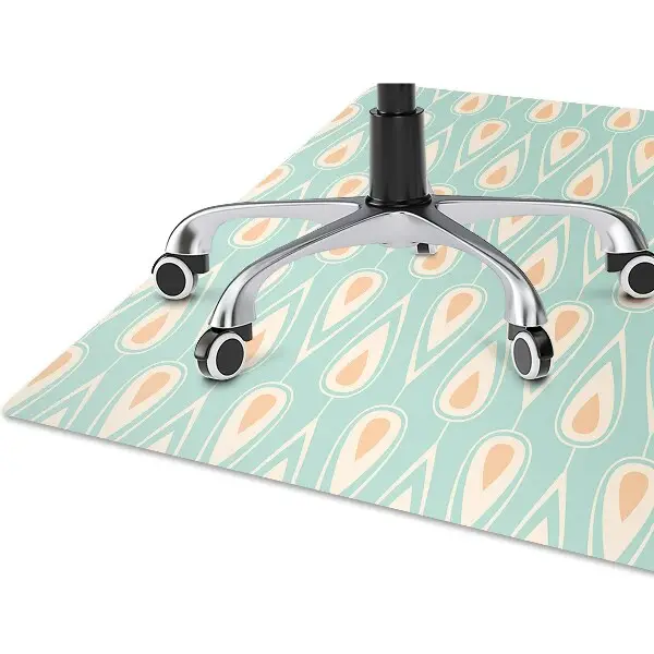 Tapis pour chaise de bureau Modèle rétro