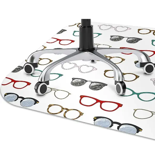 Tapis bureau Lunettes rétro