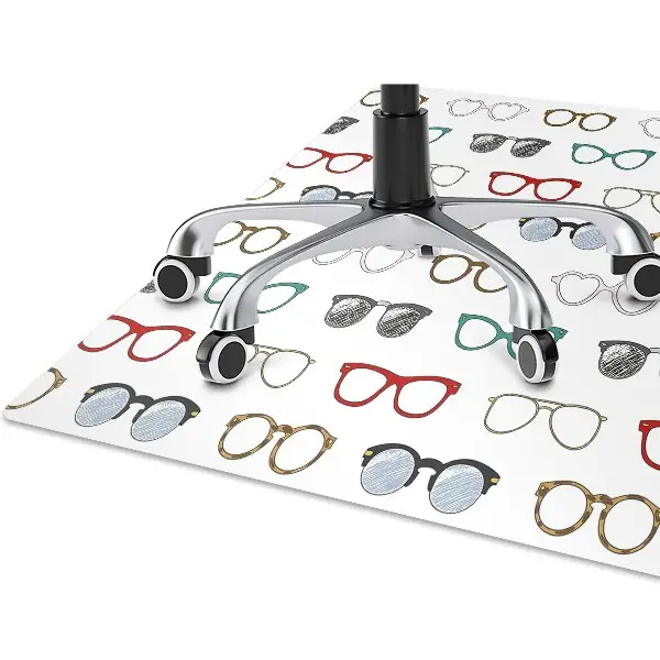 Tapis bureau Lunettes rétro