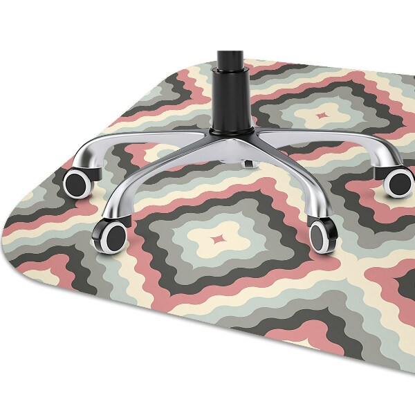 Tapis de chaise Illusion rétro