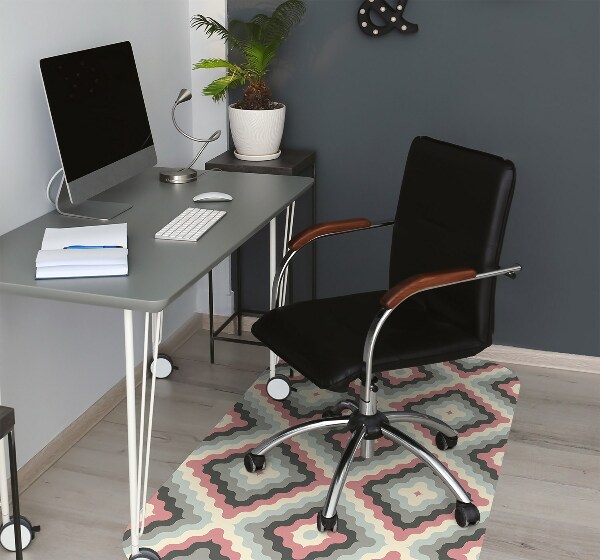 Tapis de chaise Illusion rétro