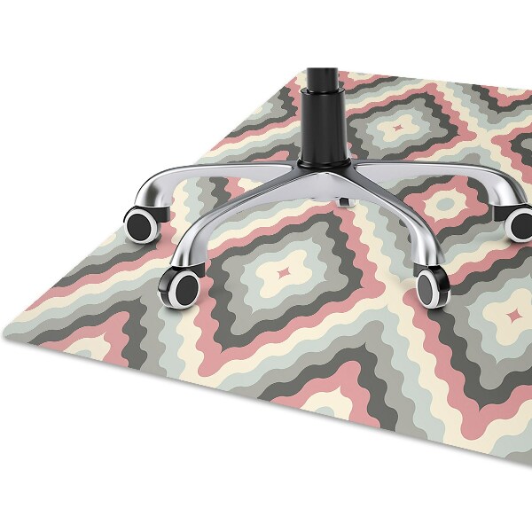 Tapis de chaise Illusion rétro