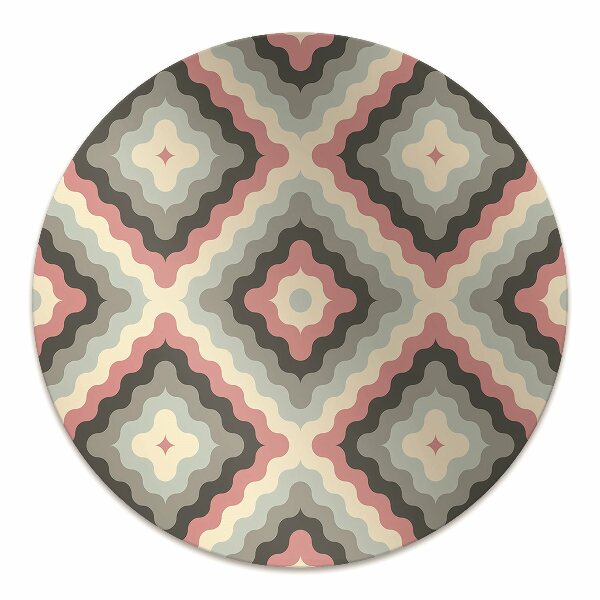 Tapis de chaise Illusion rétro