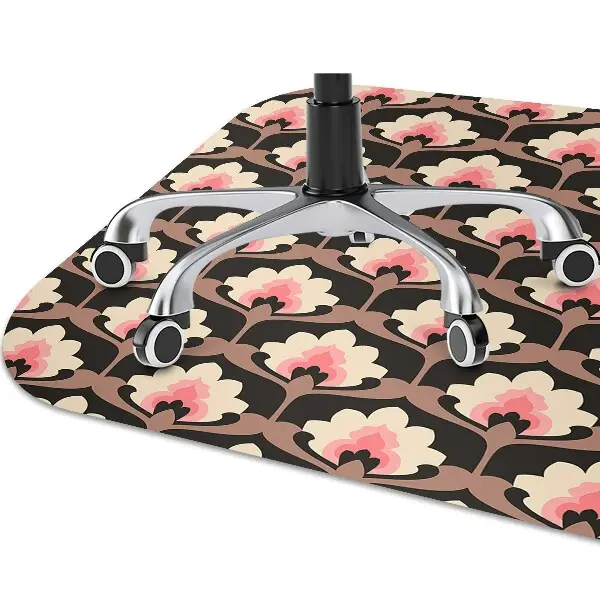 Tapis bureau Motif floral