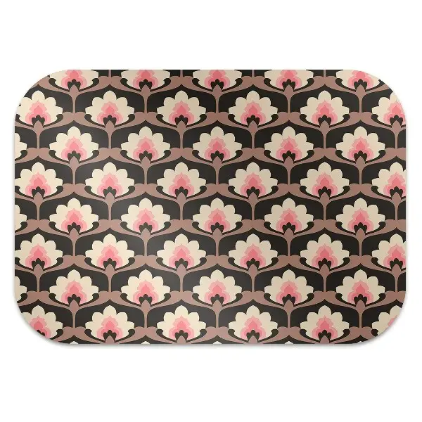 Tapis bureau Motif floral
