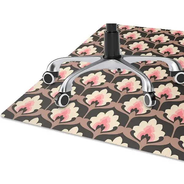 Tapis bureau Motif floral