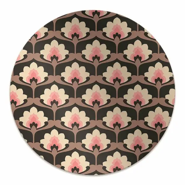 Tapis bureau Motif floral