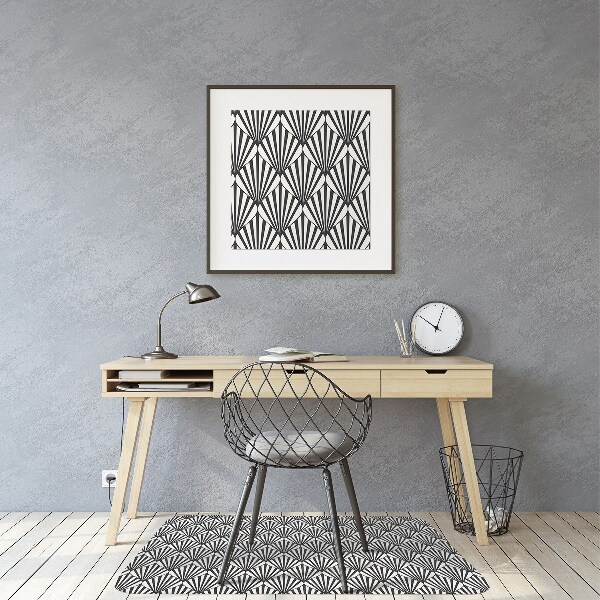 Tapis pour chaise de bureau Motifs géométriques