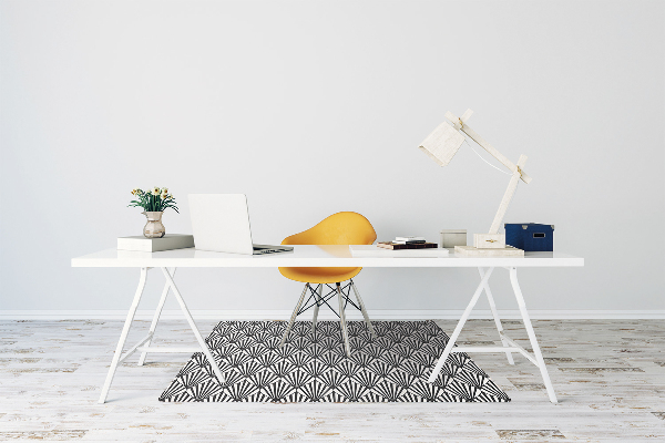Tapis pour chaise de bureau Motifs géométriques