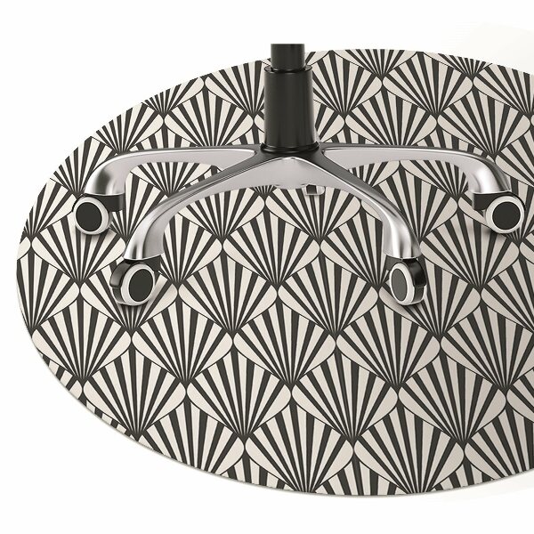 Tapis pour chaise de bureau Motifs géométriques