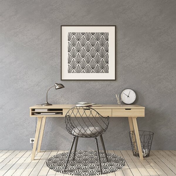 Tapis pour chaise de bureau Motifs géométriques