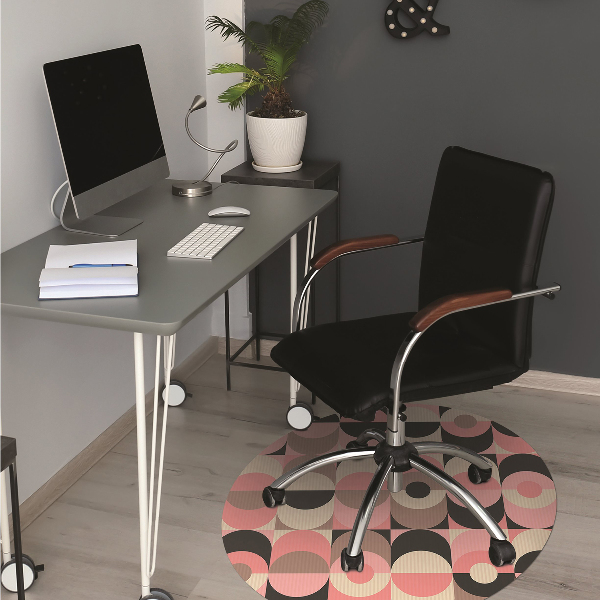 Tapis de chaise de bureau Motif vintage