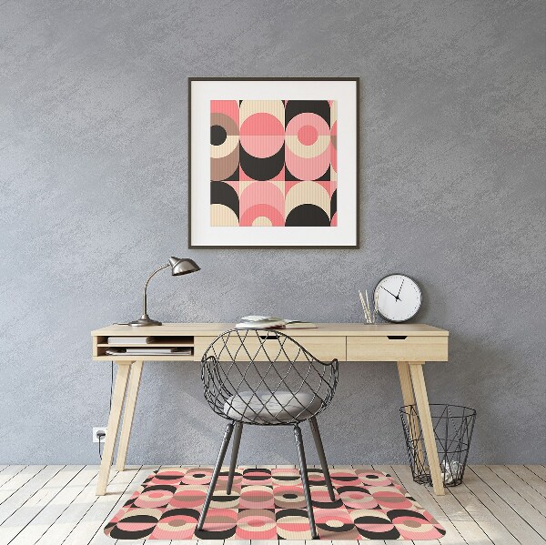 Tapis de chaise de bureau Motif vintage