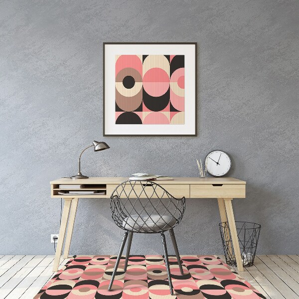 Tapis de chaise de bureau Motif vintage