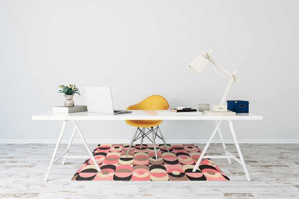 Tapis de chaise de bureau Motif vintage