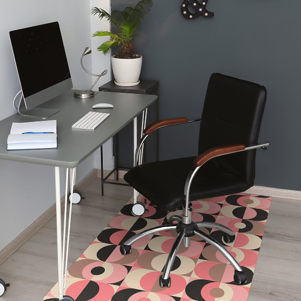 Tapis de chaise de bureau Motif vintage