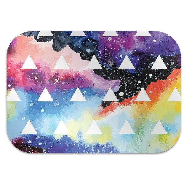 Tapis pour chaise de bureau Triangles cosmiques