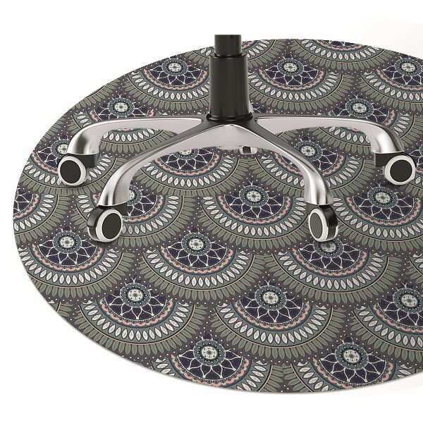 Tapis de chaise Motif décoratif