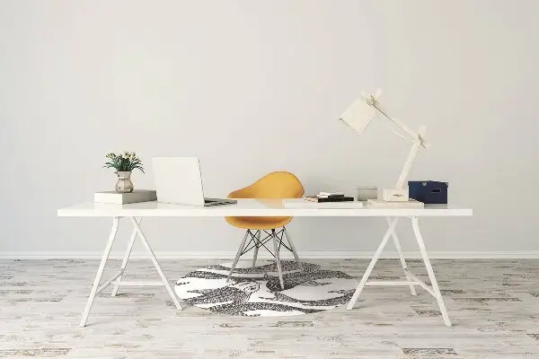 Tapis de chaise de bureau Poisson koi