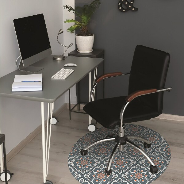 Tapis de chaise Modèle de mandala