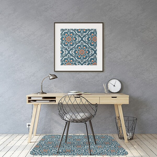 Tapis de chaise Modèle de mandala