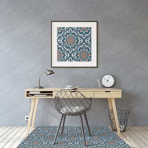 Tapis de chaise Modèle de mandala