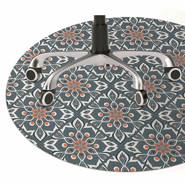 Tapis de chaise Modèle de mandala