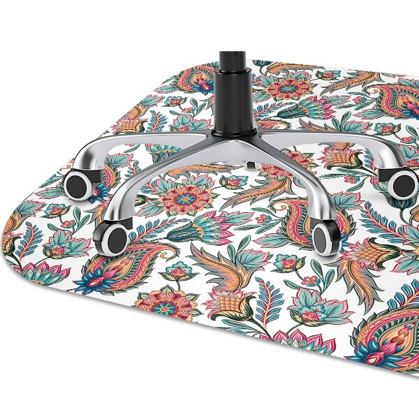 Tapis de chaise de bureau Fleurs
