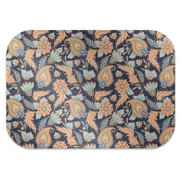 Tapis de chaise de bureau Paisley