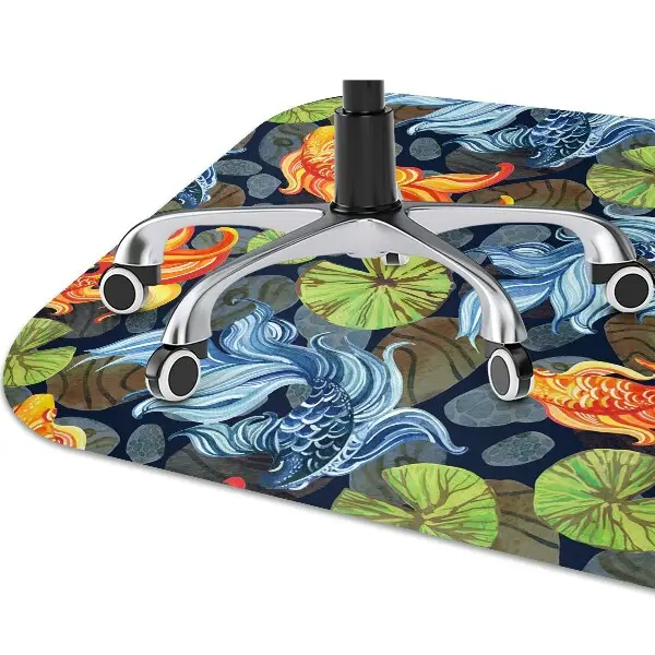 Tapis bureau Poisson rouge