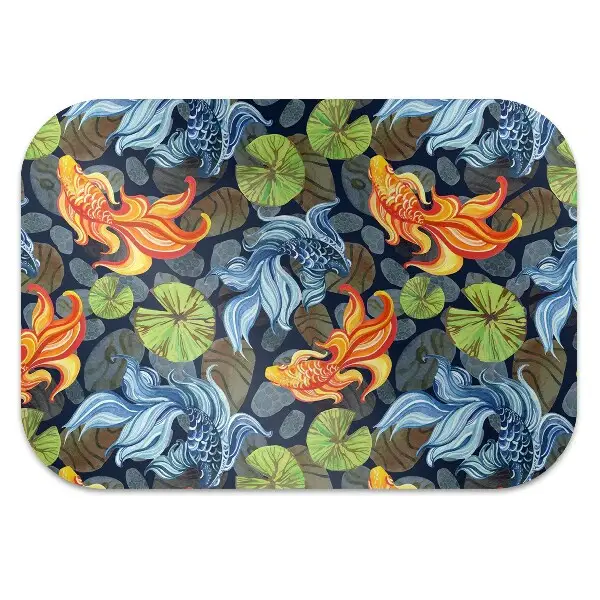 Tapis bureau Poisson rouge