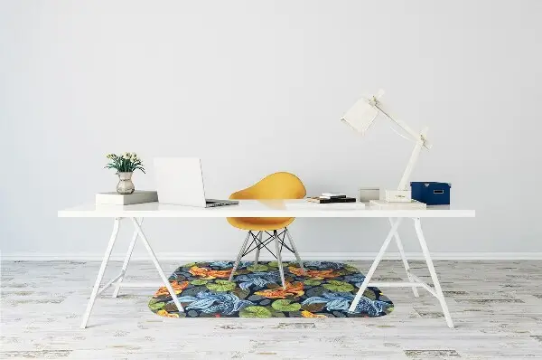 Tapis bureau Poisson rouge