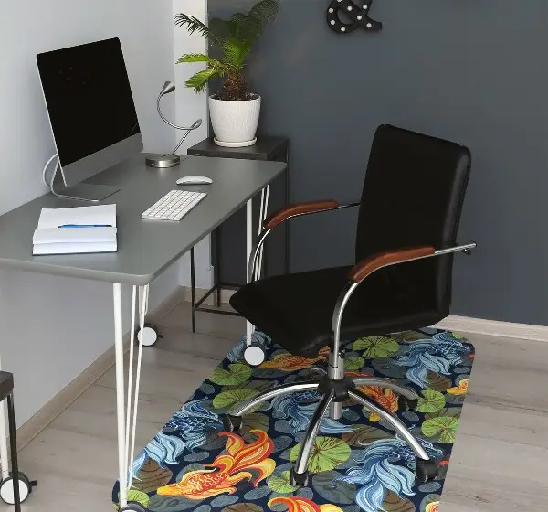 Tapis bureau Poisson rouge