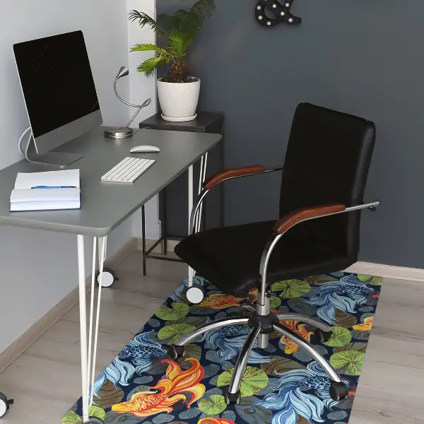 Tapis bureau Poisson rouge