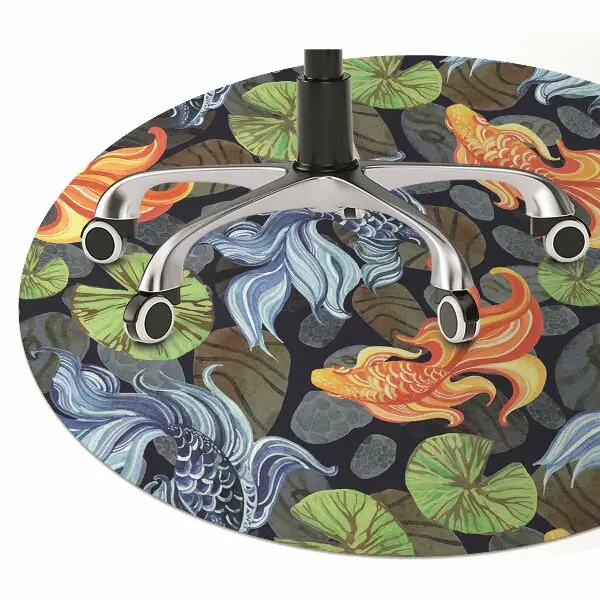 Tapis bureau Poisson rouge