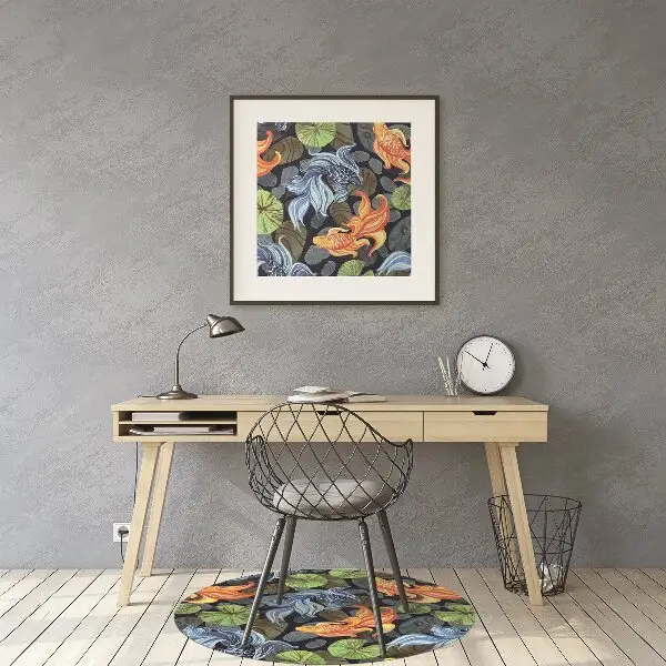 Tapis bureau Poisson rouge