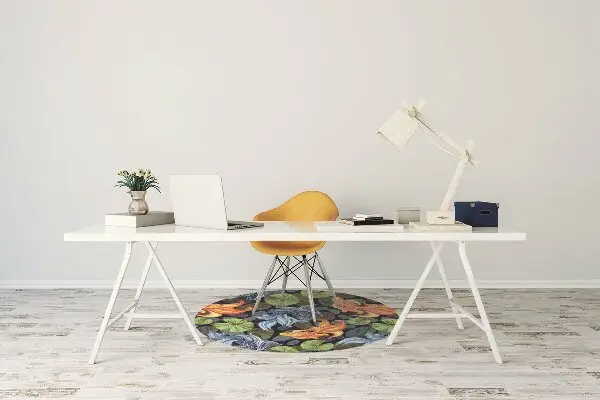 Tapis bureau Poisson rouge