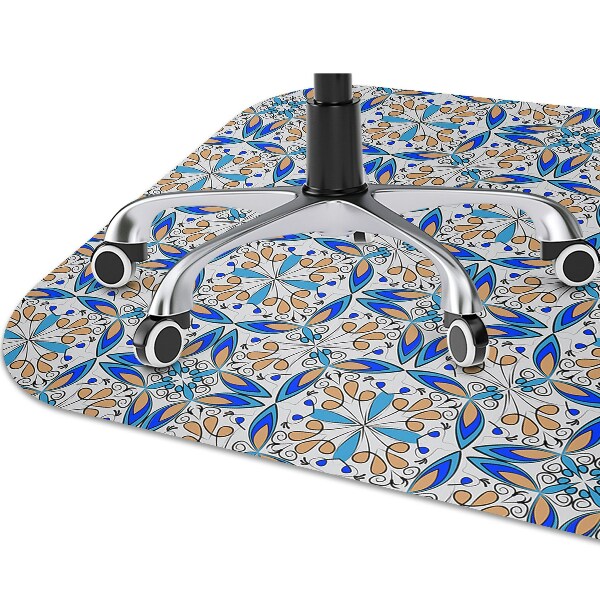 Tapis protection sol Ornement marocain
