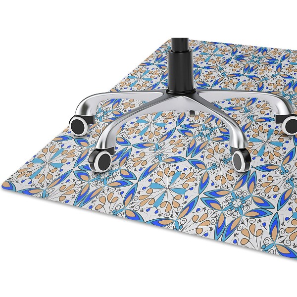 Tapis protection sol Ornement marocain
