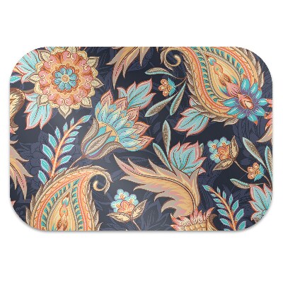 Tapis de chaise de bureau Paisley