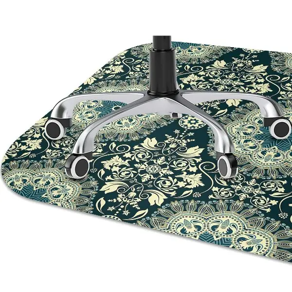 Tapis de chaise de bureau Damassé