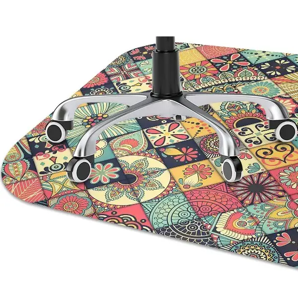 Tapis protège sol Mosaïque ethnique