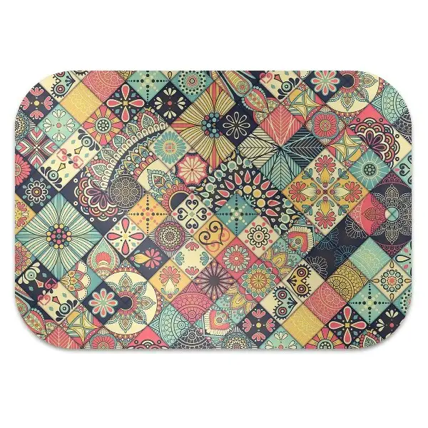 Tapis protège sol Mosaïque ethnique