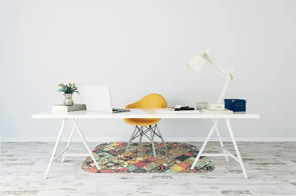 Tapis protège sol Mosaïque ethnique