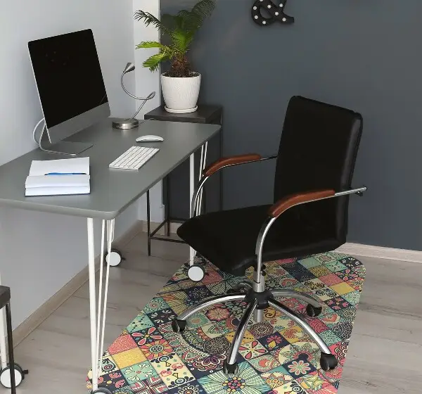 Tapis protège sol Mosaïque ethnique