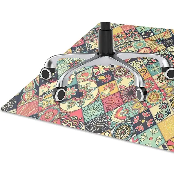 Tapis protège sol Mosaïque ethnique