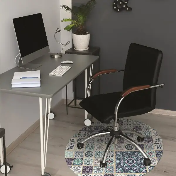 Tapis protège sol Beau patchwork